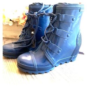 NEW Sorel Wedge Rain Boots